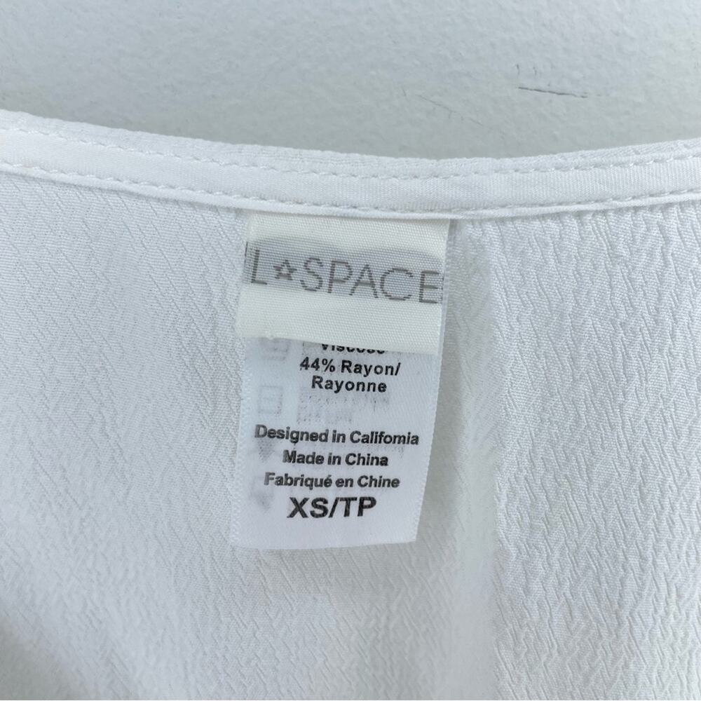 L*Space Oracle Lace Cold Shoulder Swimsuit Cover Size XS - Picture 6 of 9